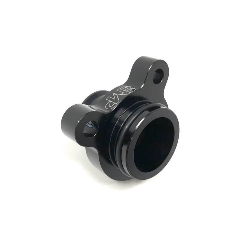 Black Market Parts Billet Aluminum Coolant Flange | BMW | 3.0L I6 [N52] · 3.0L Turbo I6 [N54] · 3.0L Turbo I6 [N55]