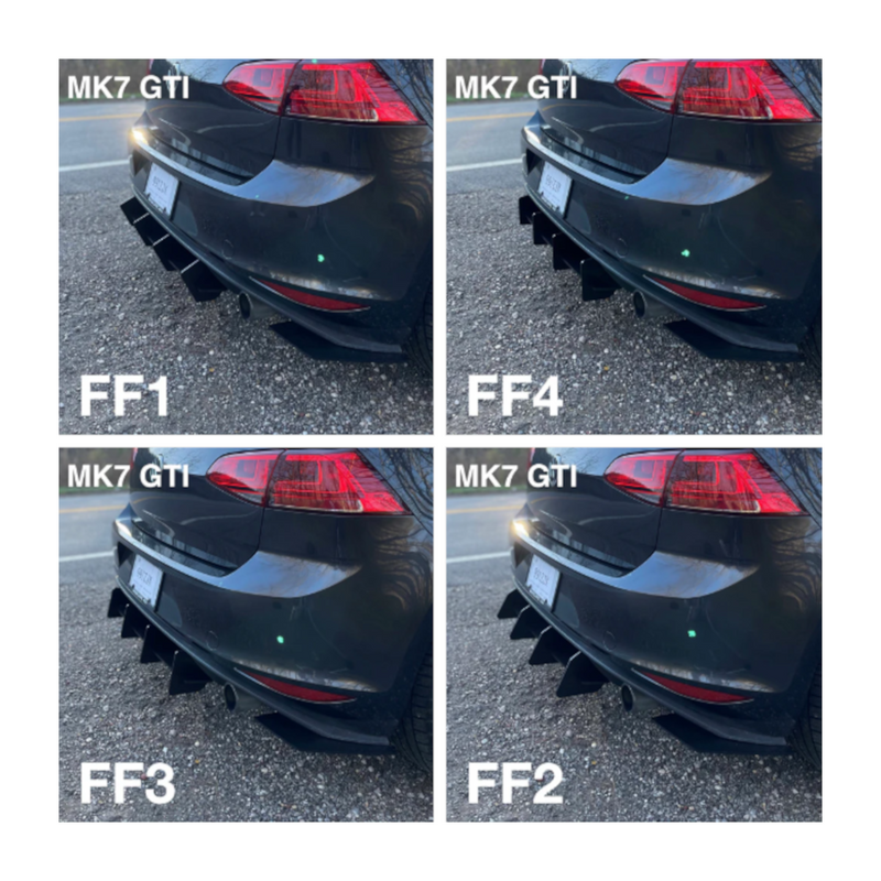 CJM Industries Rear Diffuser | MK7 GTI