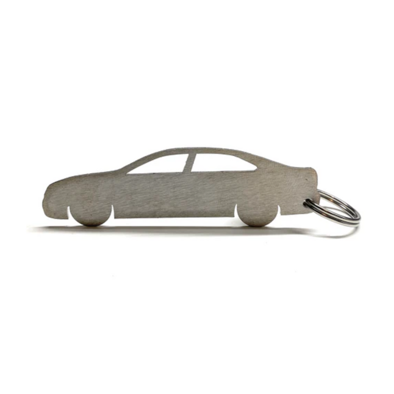 CJM Industries Stainless Steel VW Profile Keychains