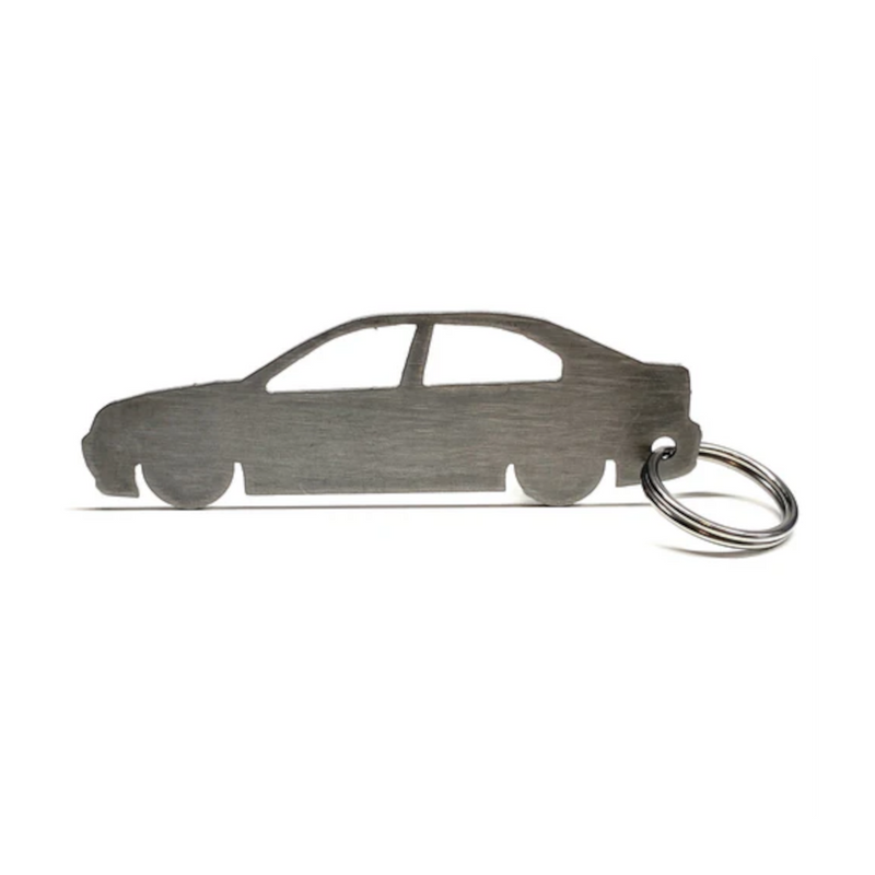 CJM Industries Stainless Steel VW Profile Keychains