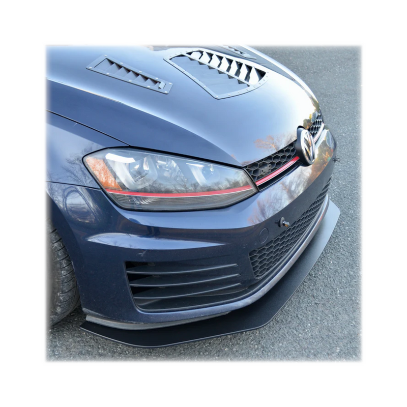 CJM Industries V4 Chassis Mounted Front Splitter | MK7 GTI