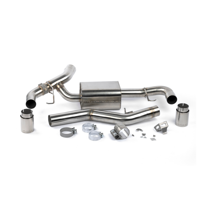 Dinan Valved Axle-Back Exhaust System | G20 330i · G22 · G23 · G26 430i | 2.0L Turbo I4 [B46]