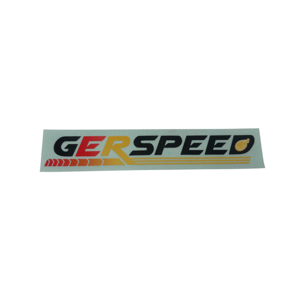 GERSpeed 7x1" Die Cut Transfer Decal