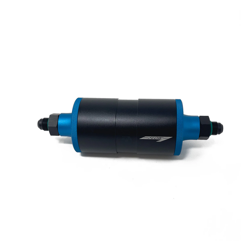 Precision Raceworks 8AN Single In/Out Fuel Filter | VW · Audi · BMW