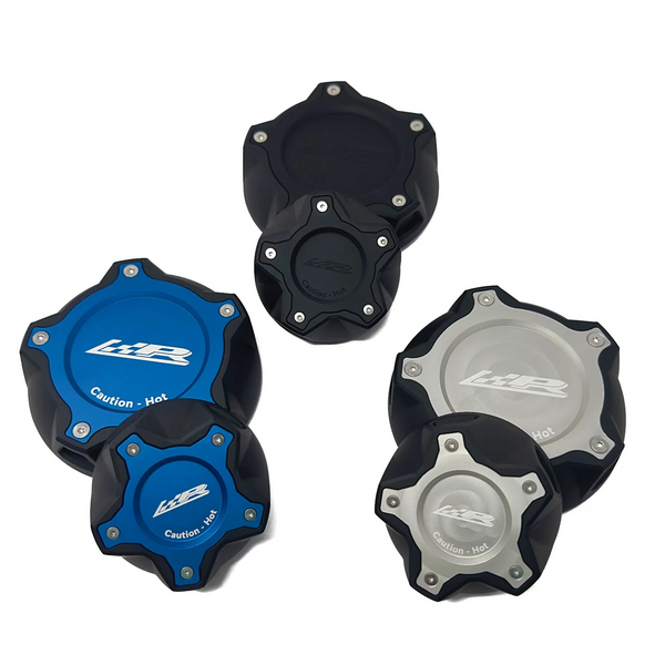 Precision Raceworks Billet Coolant Cap Bundle | BMW