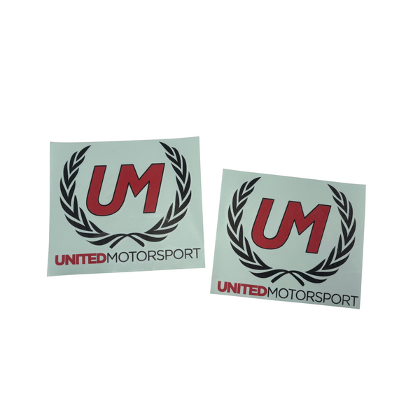 United Motorsport 9"x7.75" Die Cut Transfer Decal