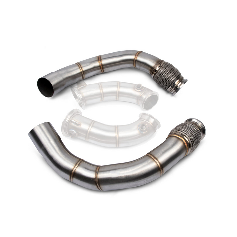 VRSF 3.5" Cast Stainless Steel Racing Downpipes | F90 M5 · M5 Competition · F91 · F92 · F93 M8 · M8 Competition