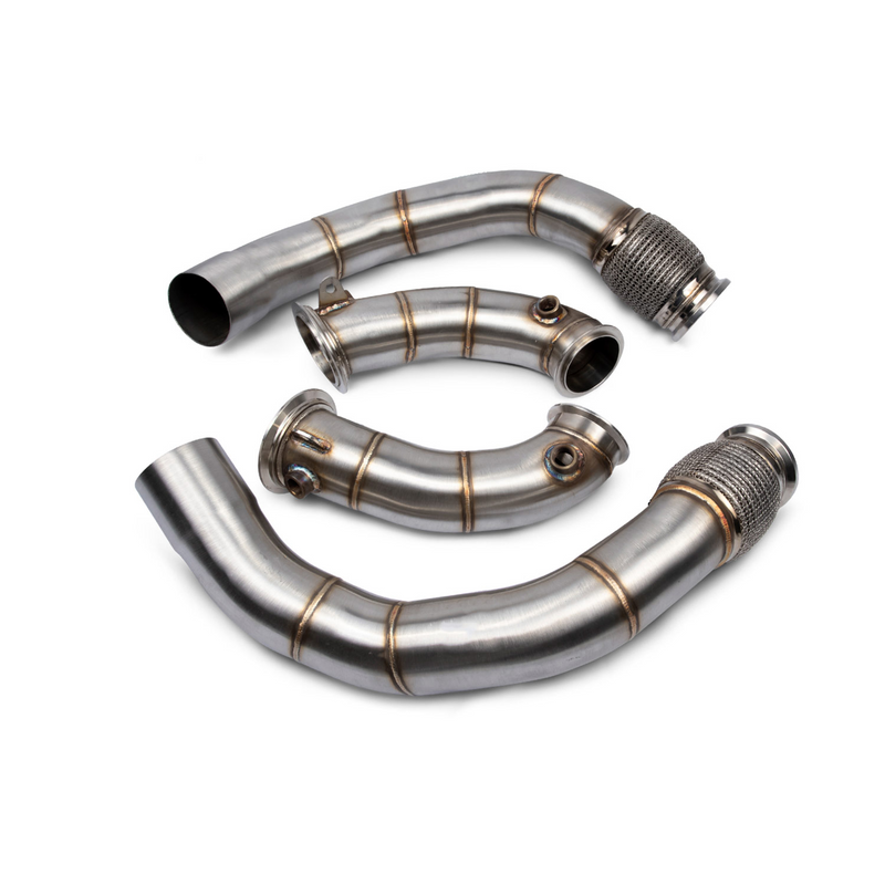 VRSF 3.5" Cast Stainless Steel Racing Downpipes | F90 M5 · M5 Competition · F91 · F92 · F93 M8 · M8 Competition