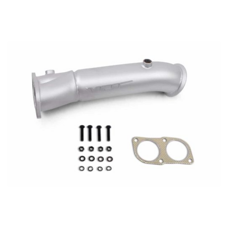 VRSF 3.5" Ceramic Coated Cast Stainless Steel Downpipe | E82 · E88 135i · E90 · E92 · E93 335i | 3.0L Turbo I6 [N54]