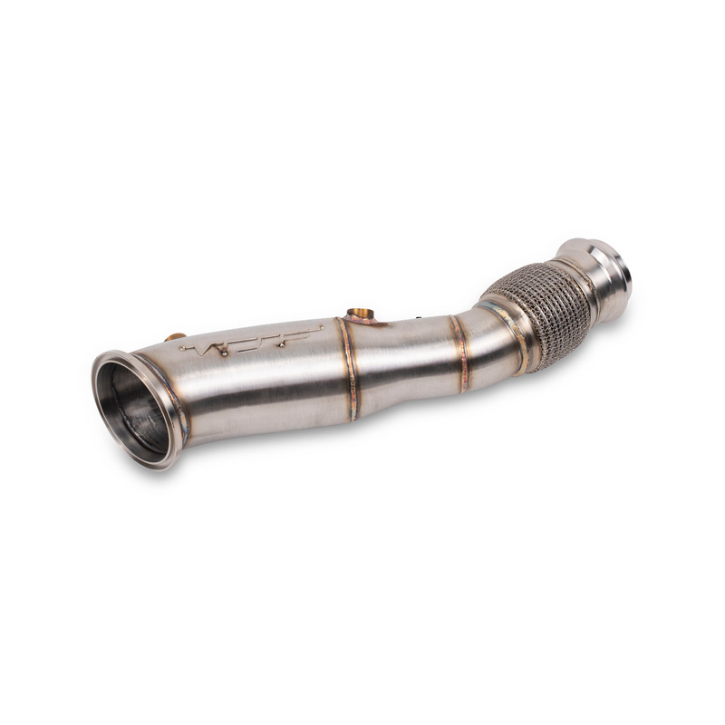 VRSF 4.5" Cast Stainless Steel Racing Downpipe | F22 · F23 228i · F30 320i · 328i · F32 · F33 · F36 428i