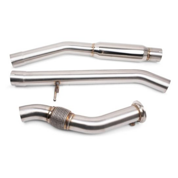 VRSF Cast Stainless Steel Downpipe & Midpipe Combo | E70 X5 35d